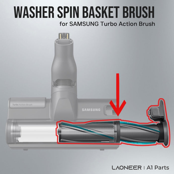 Washer Spin Basket Brush for for Samsung Turbo Action Brush VCA-TAB90