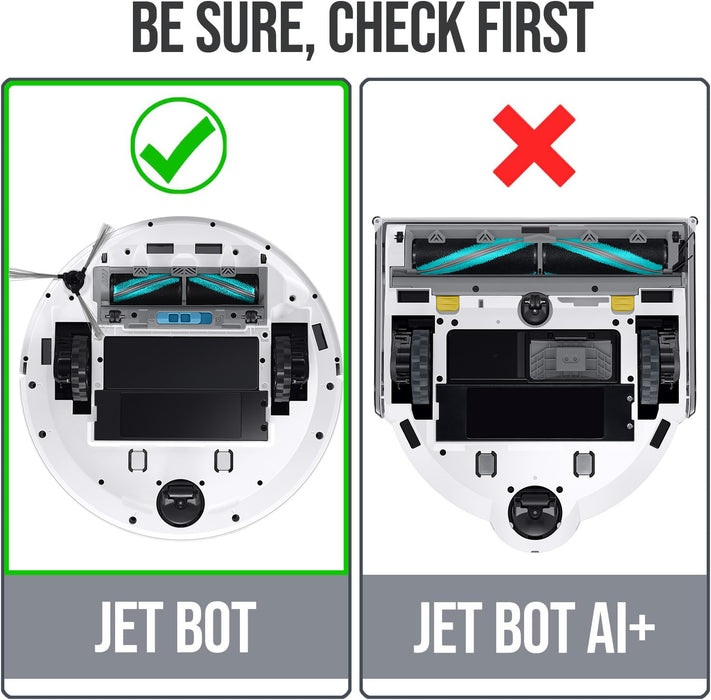 Washable Dust Case Bin with Filter Set for Samsung JetBot / Jet Bot+ / VR30T85513W / VR30T80313W / VR8000T Robot Vacuum