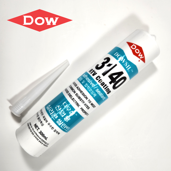 x14 Bulk Pack - Dow DOWSIL (FORMERLY DOW CORNING) 3140 RTV Coating Adhesive Sealant 300ml