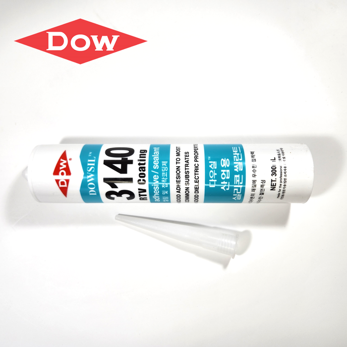 x14 Bulk Pack - Dow DOWSIL (FORMERLY DOW CORNING) 3140 RTV Coating Adhesive Sealant 300ml