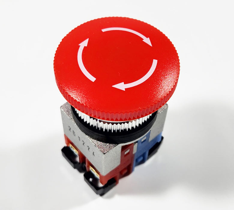 KOINO Push / Twist Emergency Stop Button Switch 250VAC 6A KH-3046ER