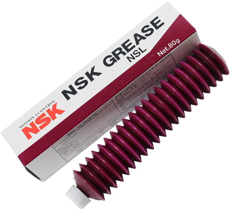 NSK NSL Grease 80g Anti-Fretting Property Superb Torque Characteristics (Low Torque) for High-Speed Operation