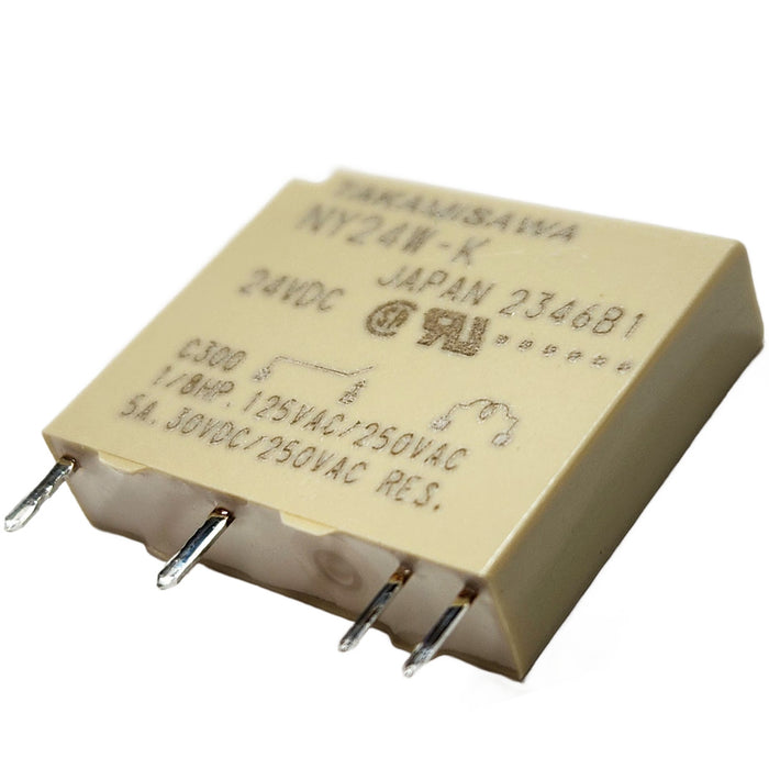 2PCS TAKAMISAWA NY24W-K 4Pin Power Relay DC24V DIP-4 Japan, 5A, 24Vdc