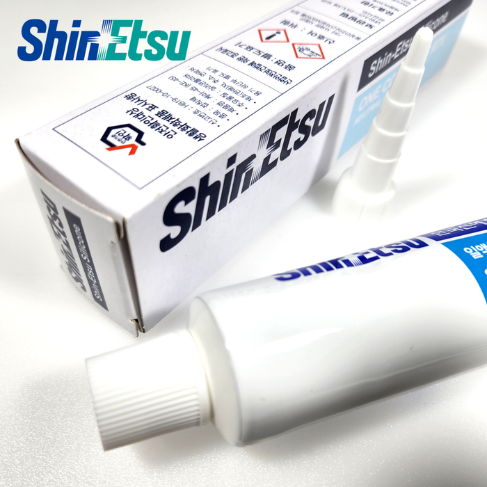 Shin-Etsu / ShinEtsu KE-45 KE-45W Silicone One Component RTV 100g ** WHITE